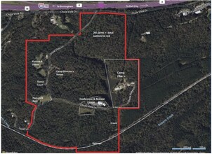 1000 Chula Vista Ln, Pell City, AL - Vue aérienne vue de carte - Image1