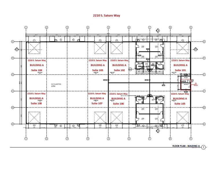 2210 S Saturn Way, Boise, ID à louer - Plan d’étage – Image 3 sur 6