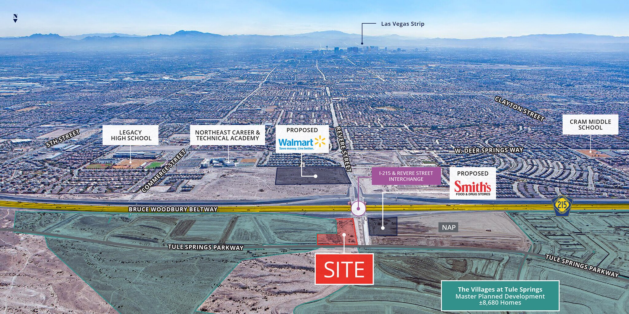 215 Beltway & Revere Street, North Las Vegas, NV à louer Photo principale– Image 1 sur 4