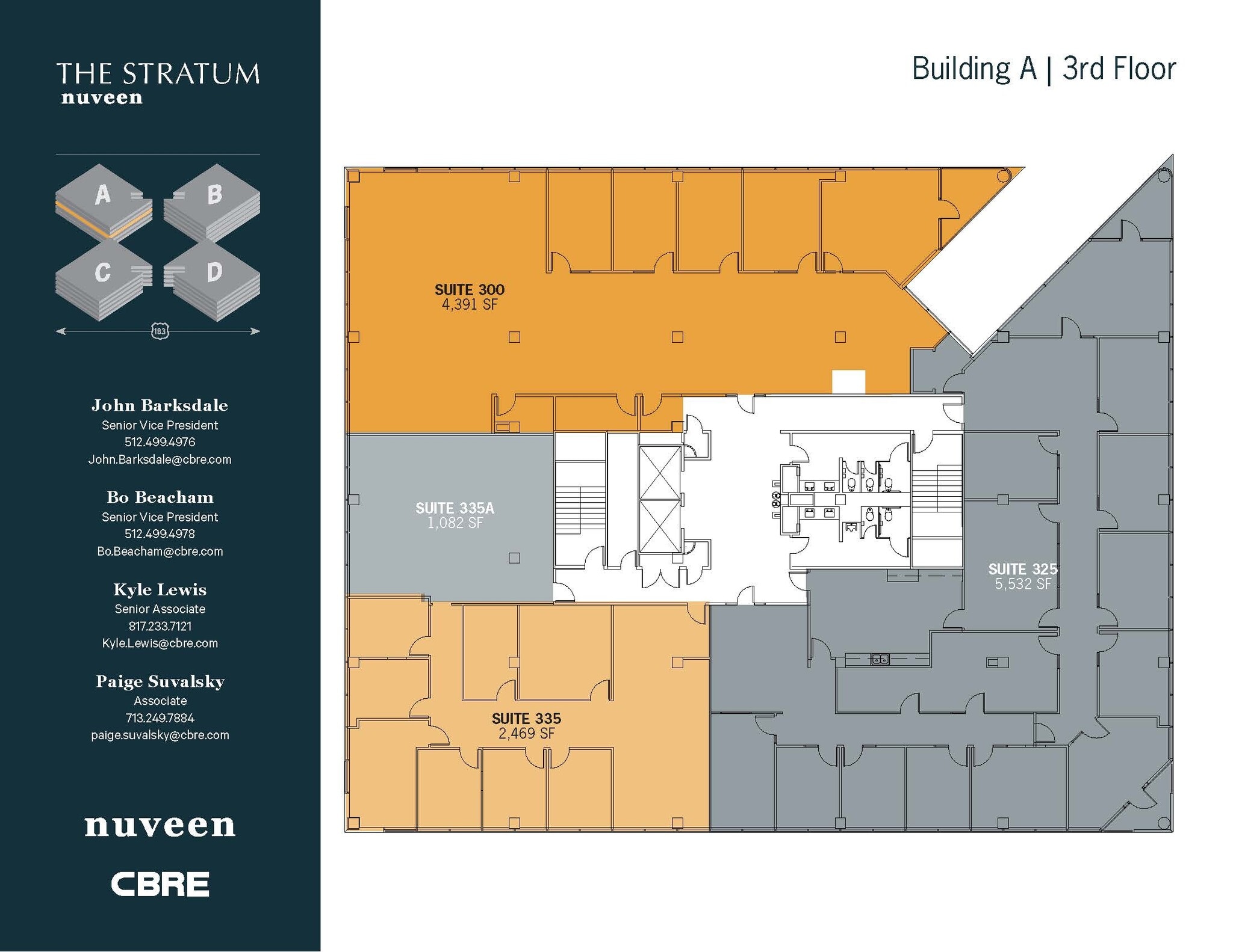 11044 Research Blvd, Austin, TX à louer Plan d’étage– Image 1 sur 1