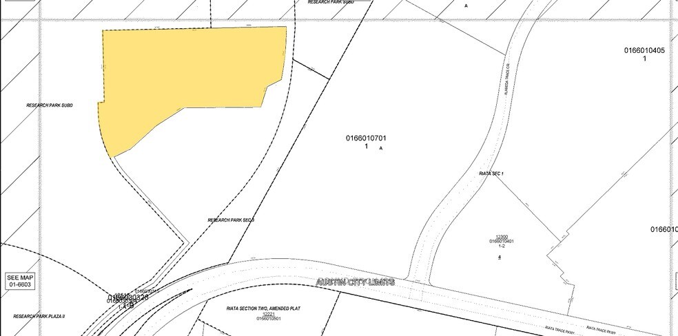 12515 Research Blvd, Austin, TX à louer - Plan cadastral – Image 2 sur 6