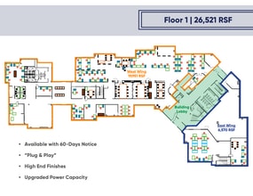 15800 SE Eastgate Way, Bellevue, WA à louer Plan d’étage– Image 1 sur 1