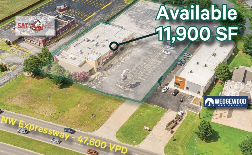 4239 NW Expressway St, Oklahoma City, OK à louer - Aérien – Image 2 sur 3