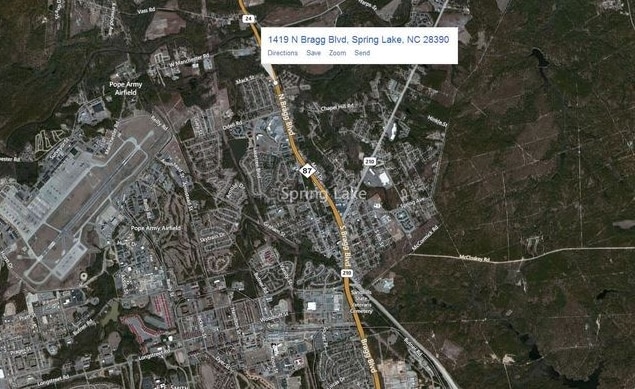 1419 N Bragg Blvd, Spring Lake, NC à vendre - Aérien – Image 2 sur 2