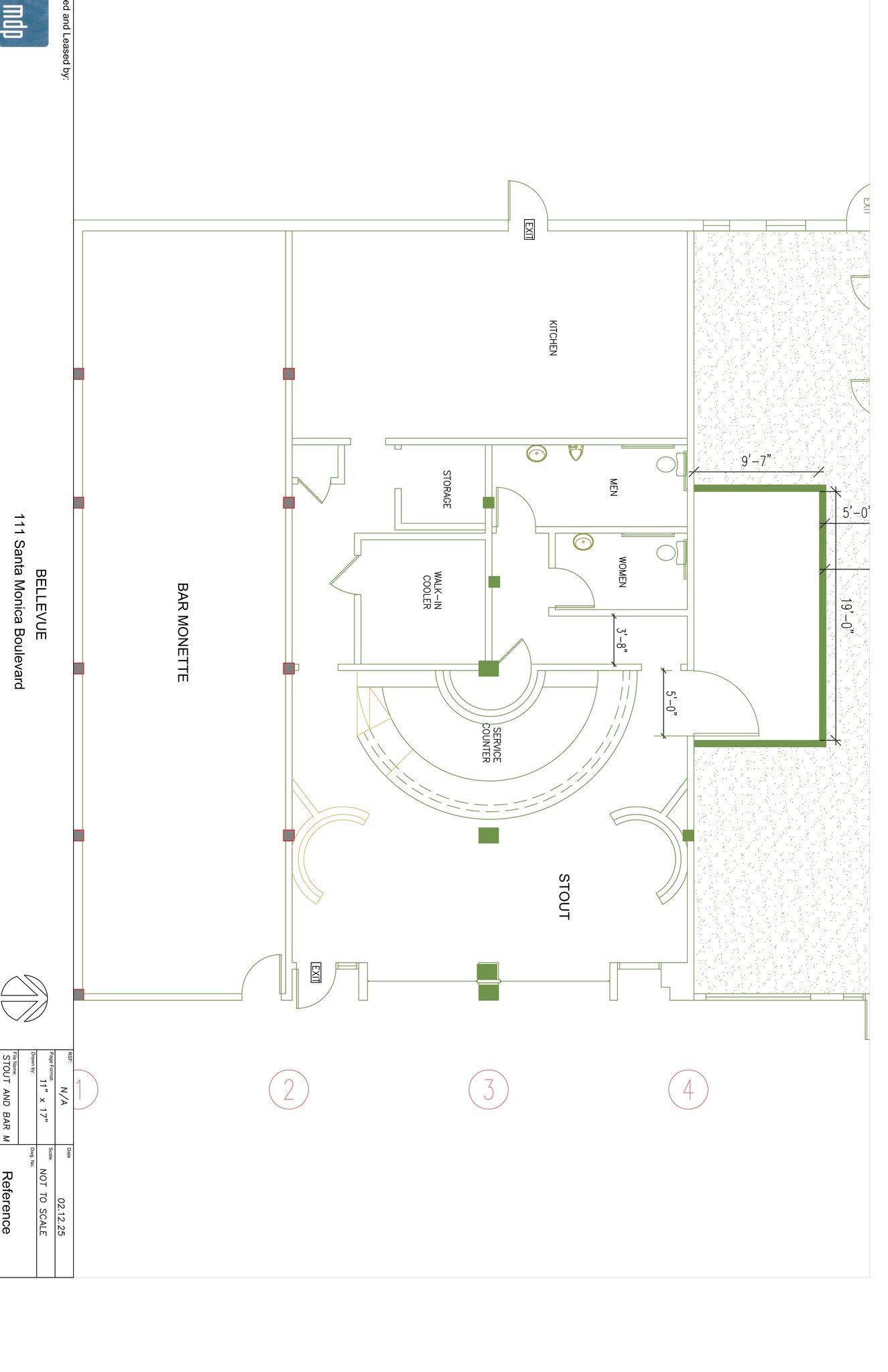 101-120 Santa Monica Blvd, Santa Monica, CA à louer Plan de site– Image 1 sur 1