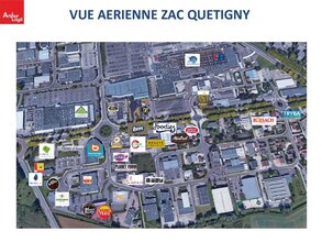 Quetigny, CDO - Vue aérienne vue de carte
