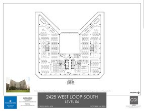 2425 West Loop South, Houston, TX à louer Plan d’étage– Image 1 sur 1