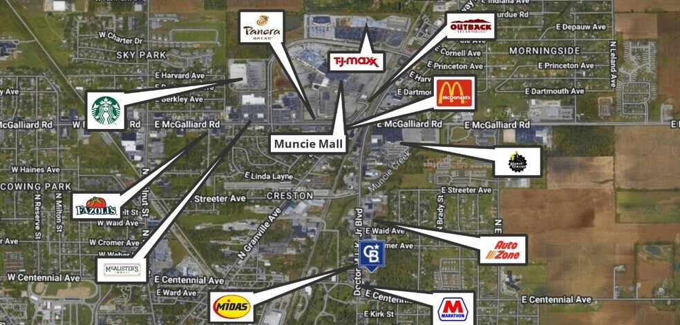 2000 N Dr Martin Luther King Jr Blvd, Muncie, IN à louer - Photo de l’immeuble – Image 2 sur 2