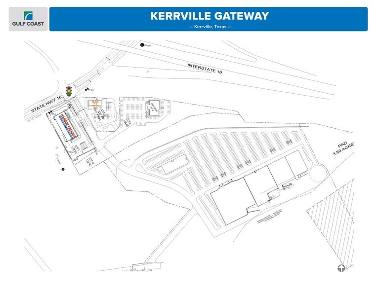 Signey Baker Street, Kerrville, TX à louer - Plan de site – Image 2 sur 2