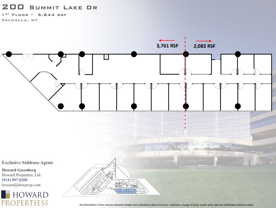 200 Summit Lake Dr, Valhalla, NY à louer Plan d’étage– Image 1 sur 2