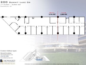 200 Summit Lake Dr, Valhalla, NY à louer Plan d’étage– Image 1 sur 2