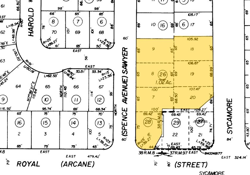 2509-2539 Royal Ave, Simi Valley, CA à louer - Plan cadastral – Image 2 sur 3