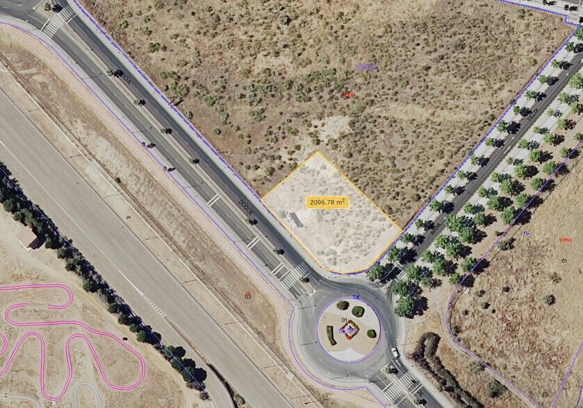 Calle del Marqués de Mortara, 1, Mérida, Badajoz à vendre - Plan d’étage – Image 1 sur 4