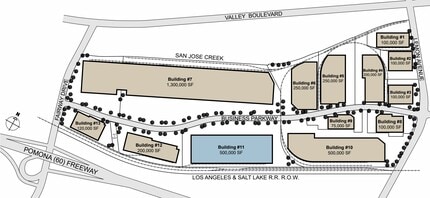 20002-20180 E Business Pky, City of Industry, CA à louer Plan de site– Image 2 sur 3