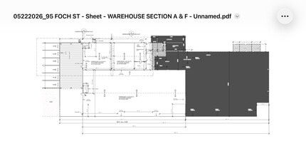 95 Foch St, Eugene, OR à louer Plan d’étage– Image 1 sur 1