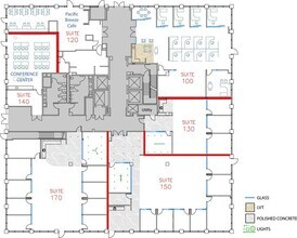 840 Newport Center Dr, Newport Beach, CA à louer Plan d’étage– Image 1 sur 1