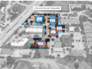 6221 Colleyville Blvd, Colleyville, TX - VUE AÉRIENNE  vue de carte