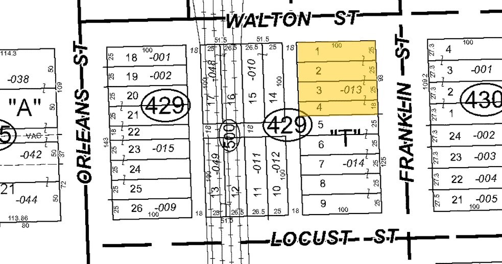 920 N Franklin St, Chicago, IL à louer - Plan cadastral – Image 2 sur 9