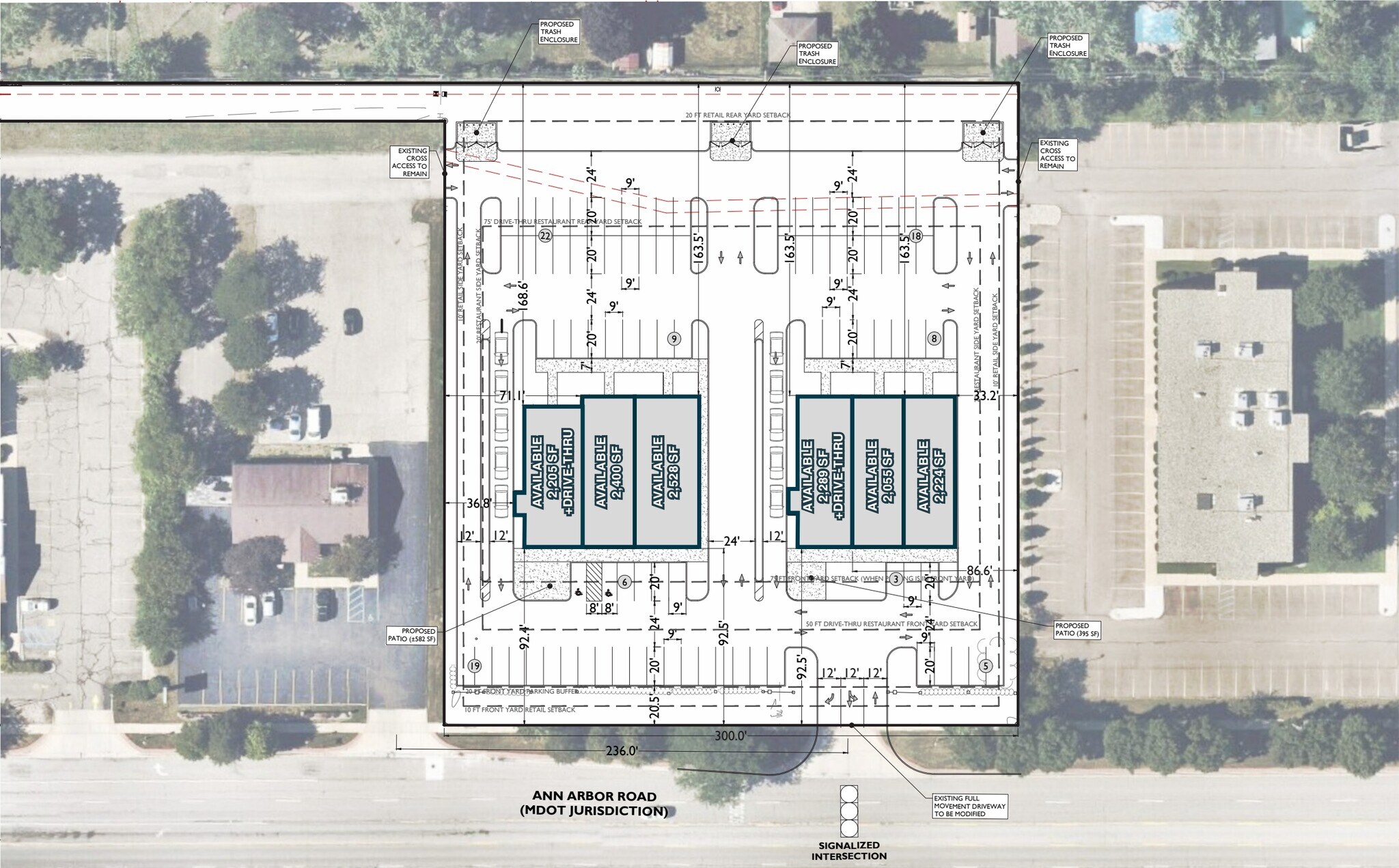 40720 Ann Arbor Rd E, Plymouth, MI à louer Plan d’étage– Image 1 sur 1