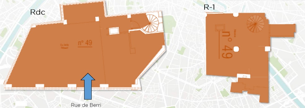 38-44 Rue Washington, Paris à louer - Photo de l’immeuble – Image 2 sur 5
