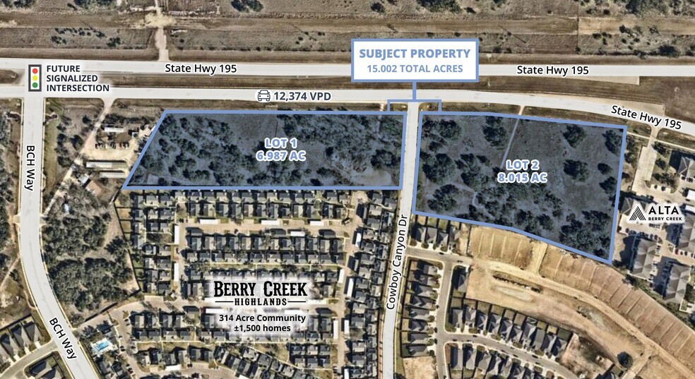 2453 State Highway 195, Georgetown, TX à vendre - Aérien – Image 2 sur 5