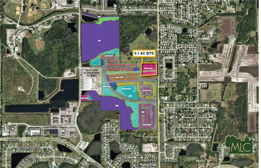 2350 Canoe Creek rd, Saint Cloud, FL à vendre - Photo principale – Image 1 sur 2