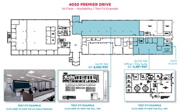 4090 Premier Dr, High Point, NC à louer Plan d’étage– Image 1 sur 1