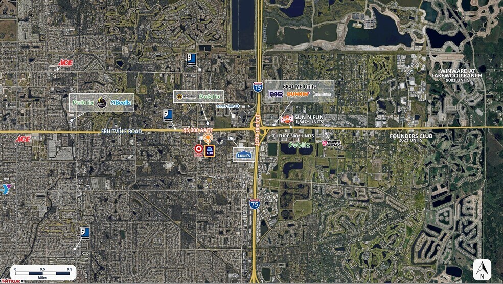 5356-5446 Fruitville Rd, Sarasota, FL à louer - Photo de l’immeuble – Image 2 sur 2