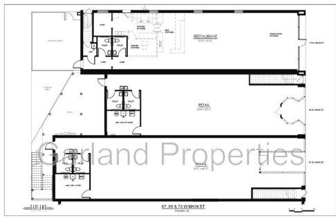 69 W Main St, Pulaski, VA à louer Plan d’étage– Image 1 sur 1