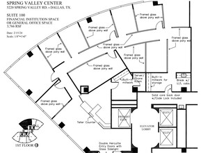 5220 Spring Valley Rd, Dallas, TX à louer Plan d’étage– Image 1 sur 5