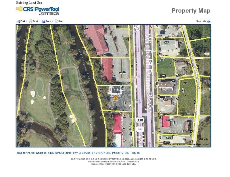 1426 Winfield Dunn Pky, Sevierville, TN à louer Photo de l’immeuble– Image 1 sur 5