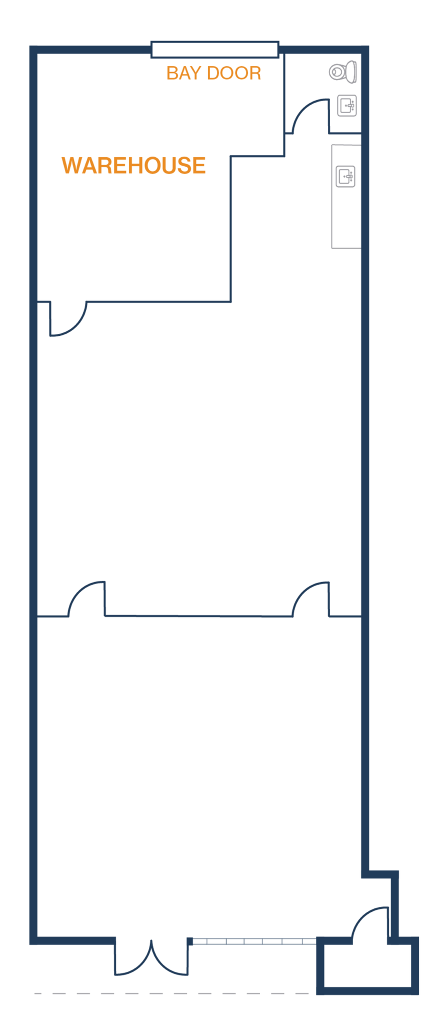 17449-17497 Village Green Dr, Houston, TX à louer Plan d’étage– Image 1 sur 1