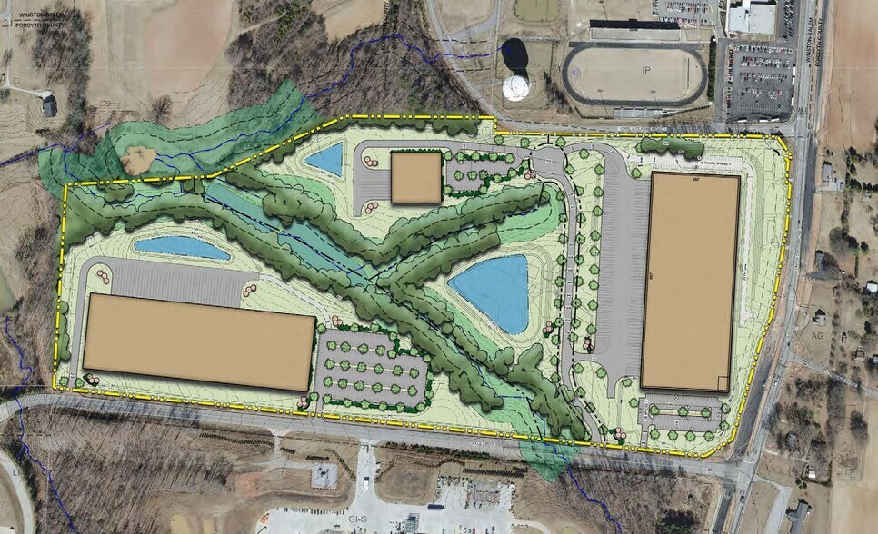 4245 Envision Dr, Winston-Salem, NC à louer - Plan de site – Image 2 sur 2