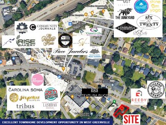 Plus de détails pour 1187 Pendleton St, Greenville, SC - Terrain à vendre