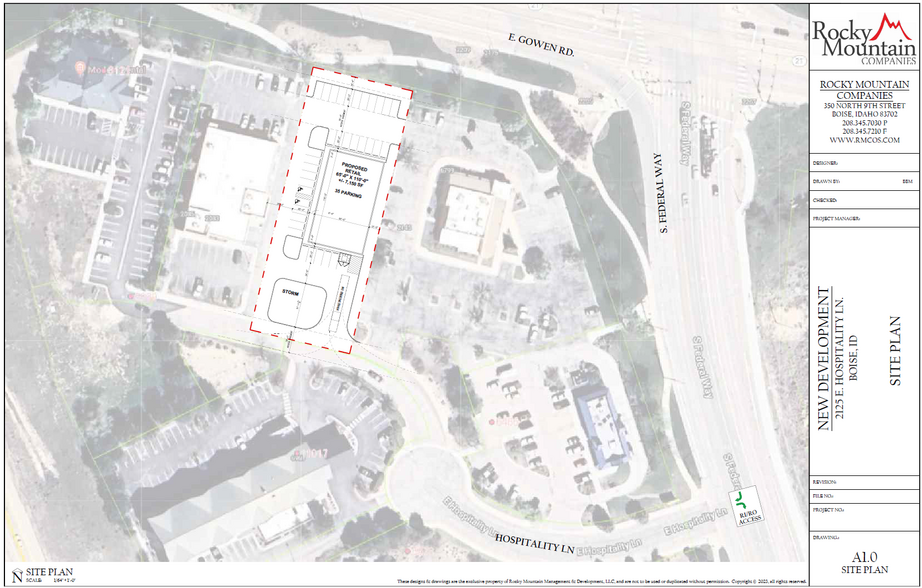 2125 Hospitality Ln, Boise, ID à louer - Plan de site – Image 3 sur 4