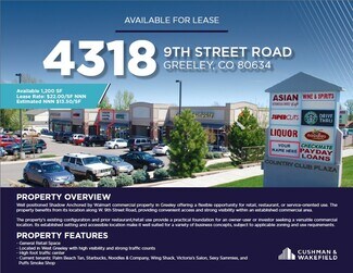 Plus de détails pour 4320 W 9th St, Greeley, CO - Local commercial à louer