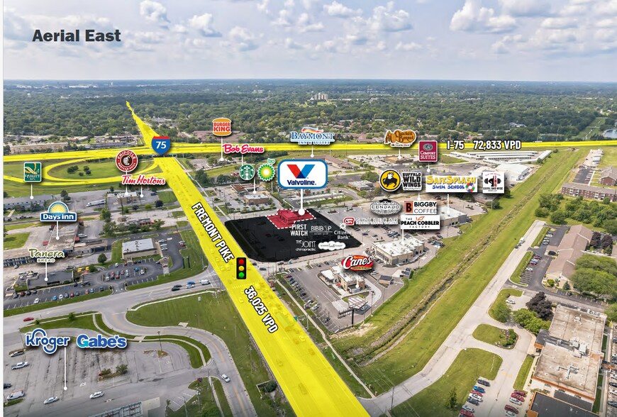 10662 Fremont Pike, Perrysburg, OH à vendre - Aérien – Image 2 sur 4