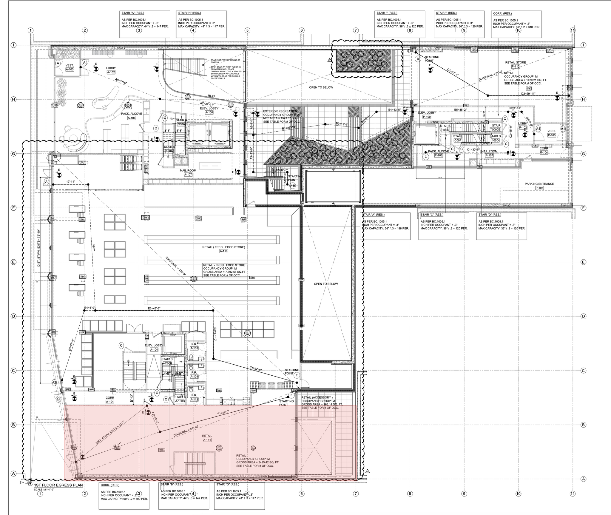 1034-1042 Atlantic Ave, Brooklyn, NY à louer Plan d’étage– Image 1 sur 4