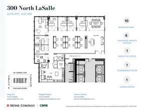 300 N LaSalle St, Chicago, IL à louer Plan de site– Image 1 sur 2