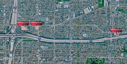 1290 E Imperial Hwy, Los Angeles, CA - Vue aérienne vue de carte - Image1