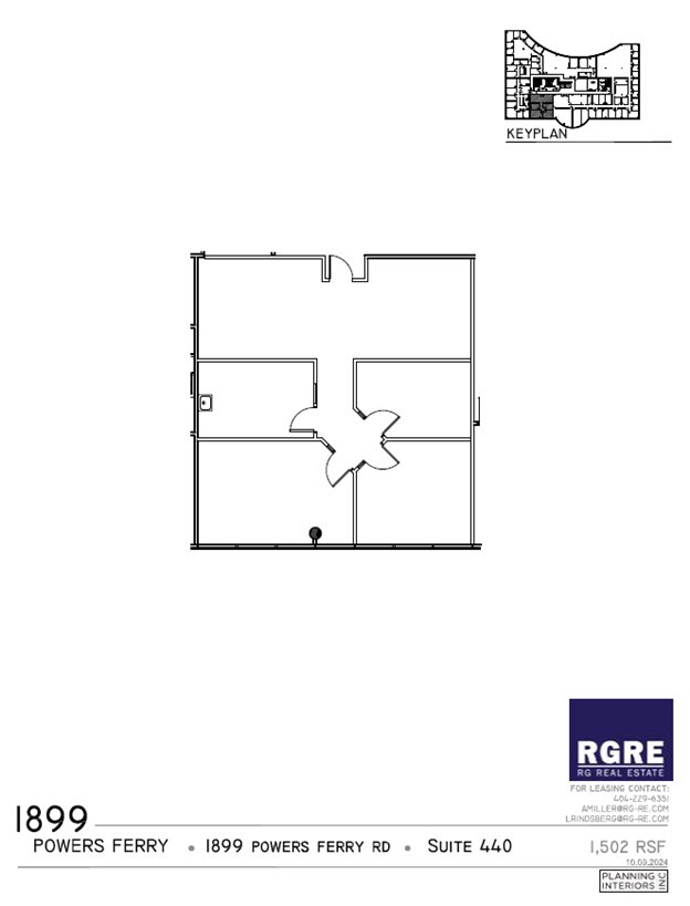 1899 Powers Ferry Rd SE, Atlanta, GA à louer Plan d’étage– Image 1 sur 1