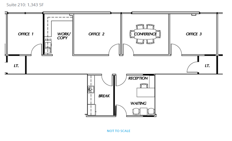 900 Truxtun Ave, Bakersfield, CA à louer Plan d’étage– Image 1 sur 1
