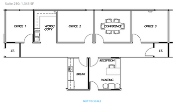 900 Truxtun Ave, Bakersfield, CA à louer Plan d’étage– Image 1 sur 1