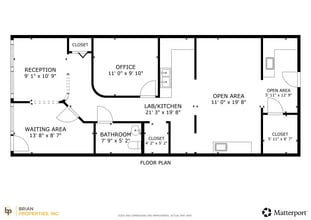 1201-1231 S Main St, Algonquin, IL à louer Plan d’étage– Image 1 sur 1
