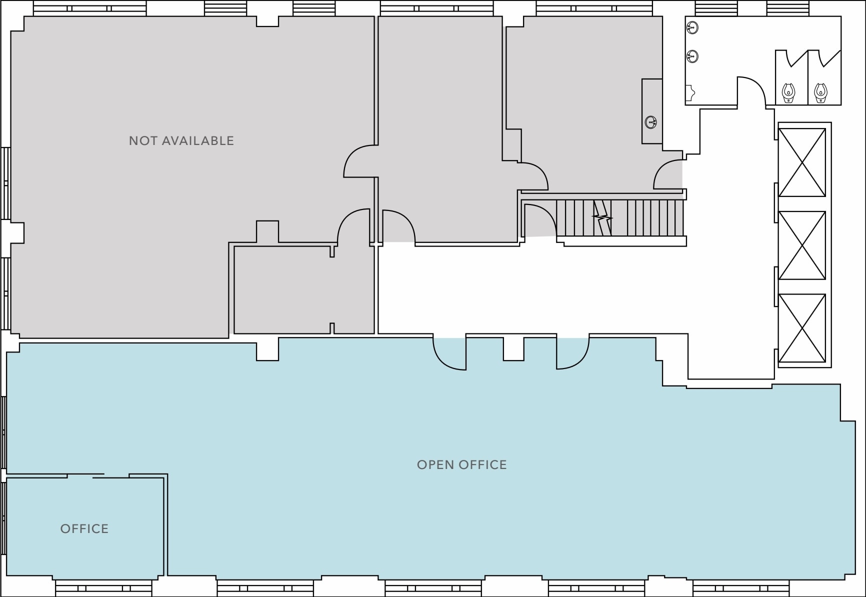 833 Market St, San Francisco, CA à louer Plan d’étage– Image 1 sur 10