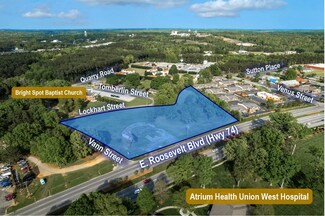 Plus de détails pour E Roosevelt Blvd Hwy 74, Monroe, NC - Terrain à vendre