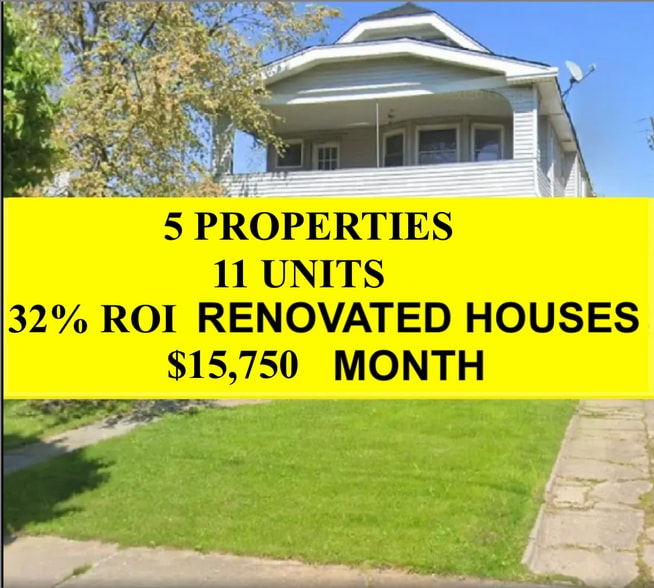 Cleveland Multi Family Portfolio portefeuille de 5 biens à vendre sur LoopNet.fr - Photo de l’immeuble – Image 1 sur 5