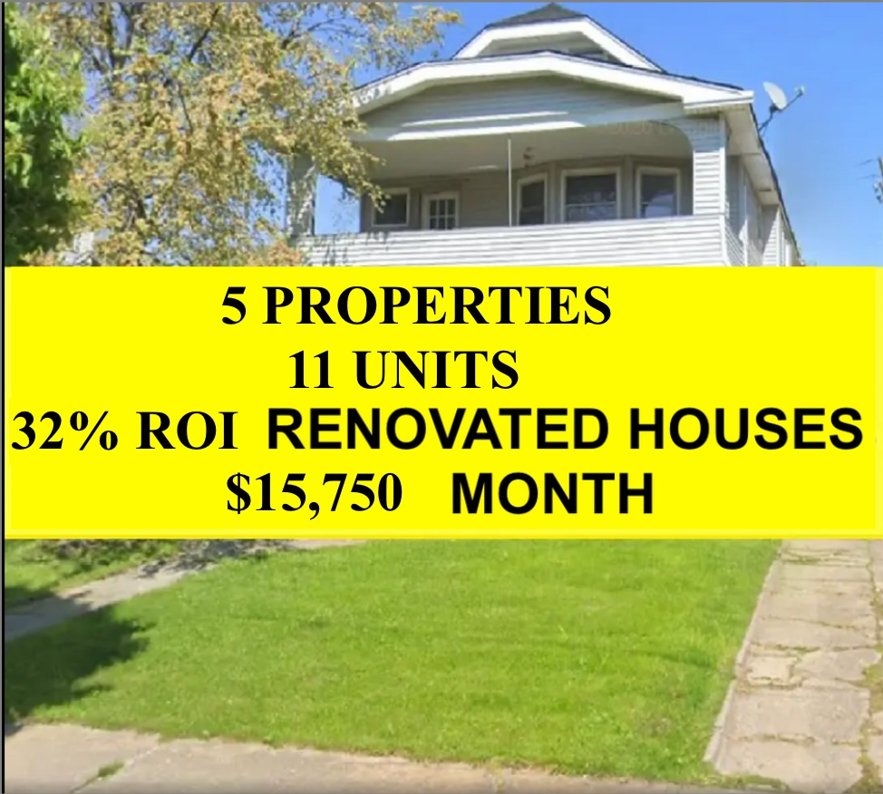 Cleveland Multi Family Portfolio portefeuille de 5 biens à vendre sur LoopNet.fr Photo de l’immeuble– Image 1 sur 6