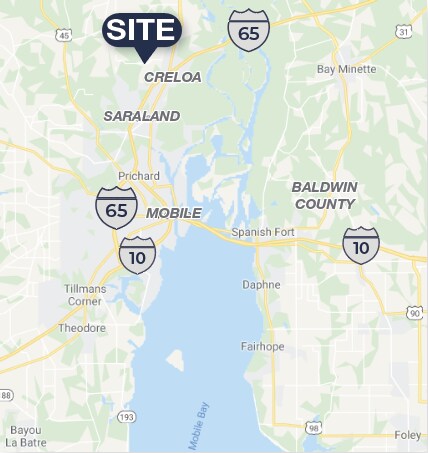 1100 Radcliff Rd, Creola, AL à vendre - Photo de l’immeuble – Image 3 sur 6