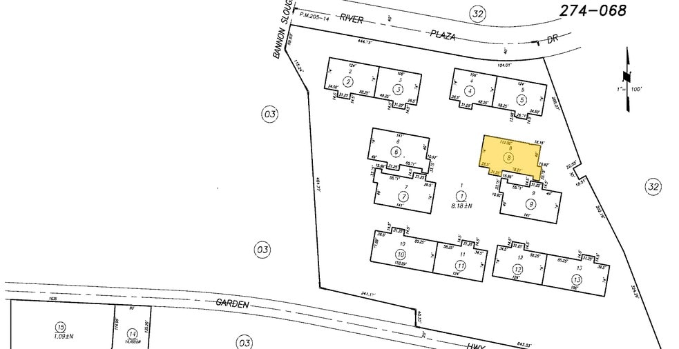 2530 River Plaza Dr, Sacramento, CA à louer - Plan cadastral – Image 2 sur 2